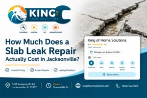 How Much Does a Slab Leak Repair Actually Cost in Jacksonville?