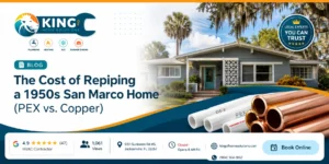 The Cost of Repiping a 1950s San Marco Home (PEX vs. Copper)