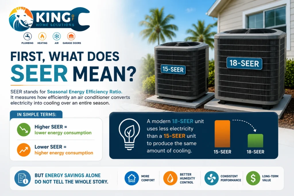 King Home Solutions SEER Explainer Mid Content Image