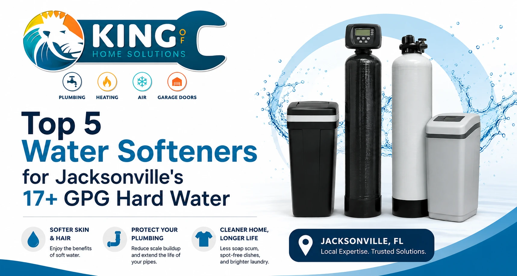Top 5 Water Softeners for Jacksonville's