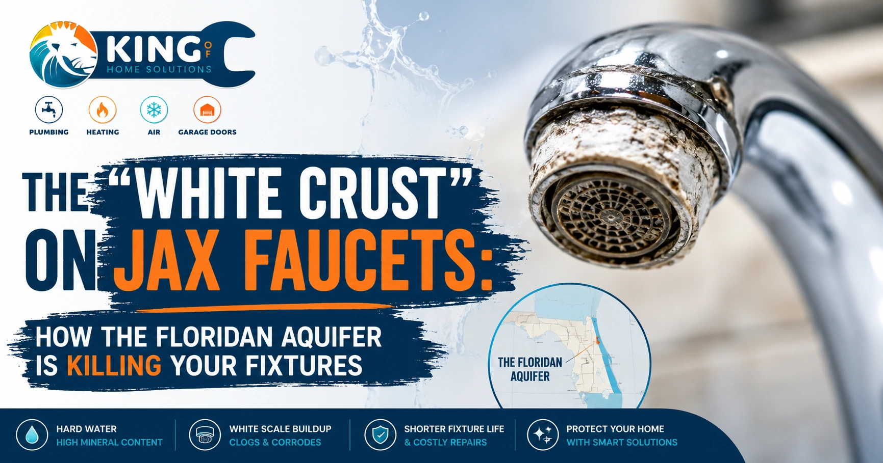 The “White Crust” on JAX Faucets