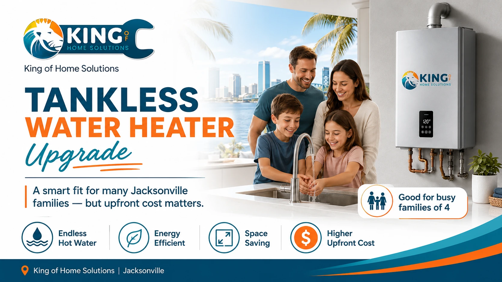 Tankless Water Heaters in Jacksonville