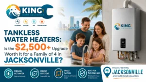 Is a Tankless Water Heater Worth It for a Family of 4 in Jacksonville?