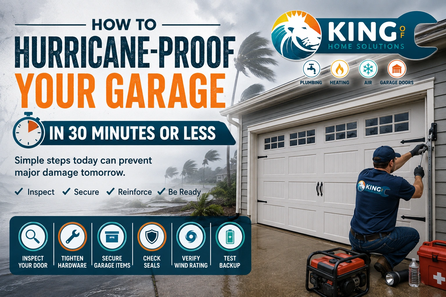 How to Hurricane Proof Your Garage