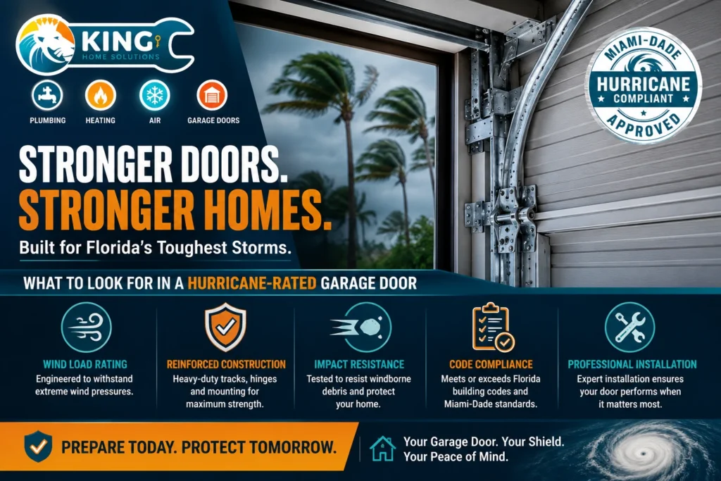 Hurricane Rated Garage Door Features Mid Content Image