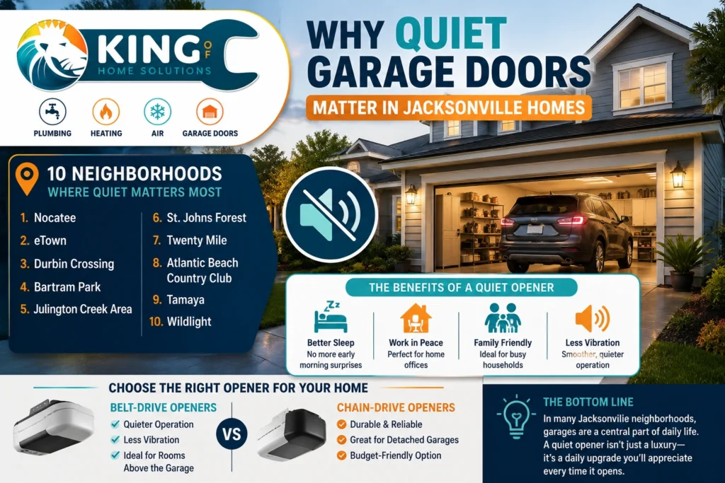 Quiet Garage Doors Jacksonville Mid Content Image