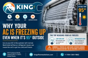 Why Your AC Is Freezing Up even When It’s 95 Degrees Outside