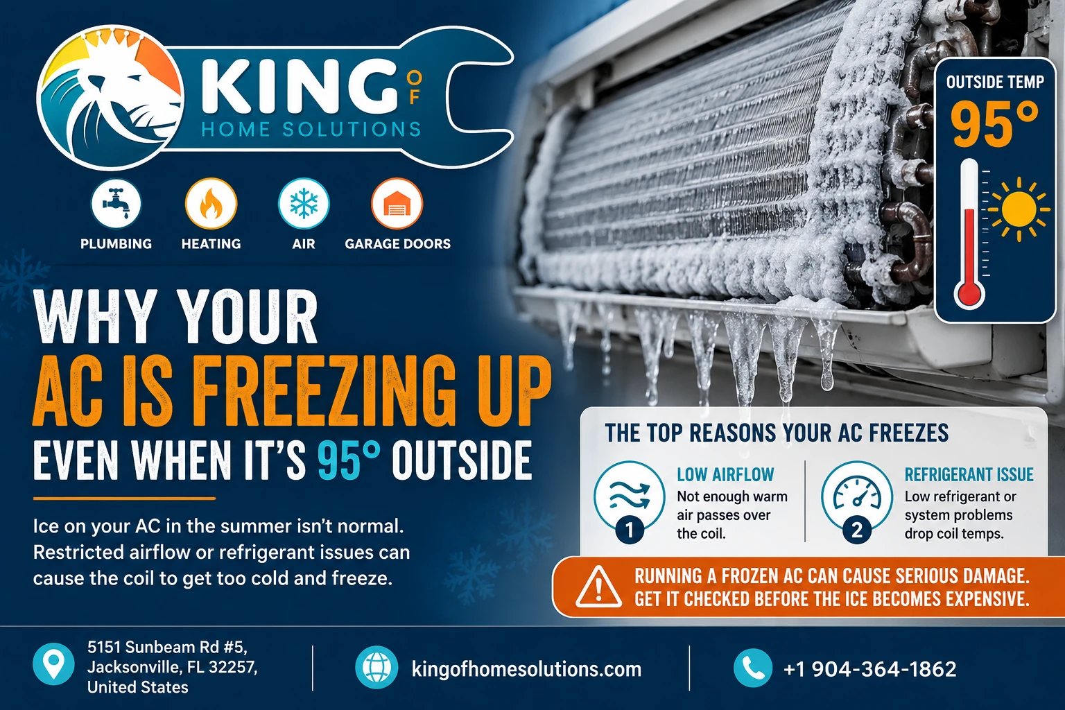 Why Your AC Freezes Up in Extreme Heat: Key Causes