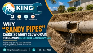 Why “Sandy Pipes” Cause So Many Slow-Drain Problems in Southside Jacksonville