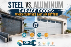 Steel vs. Aluminum Garage Doors: Which Survives Salt Air Better?
