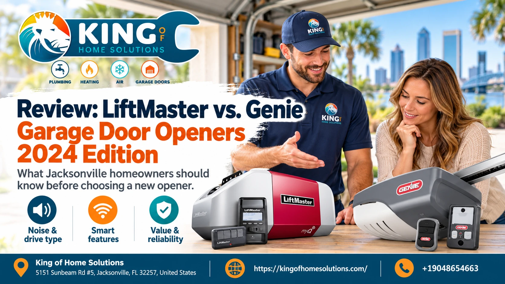 LiftMaster vs. Genie Garage Door Openers