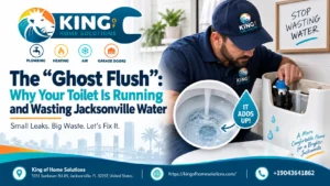 The “Ghost Flush”: Why Your Toilet Is Running and Wasting Jacksonville Water