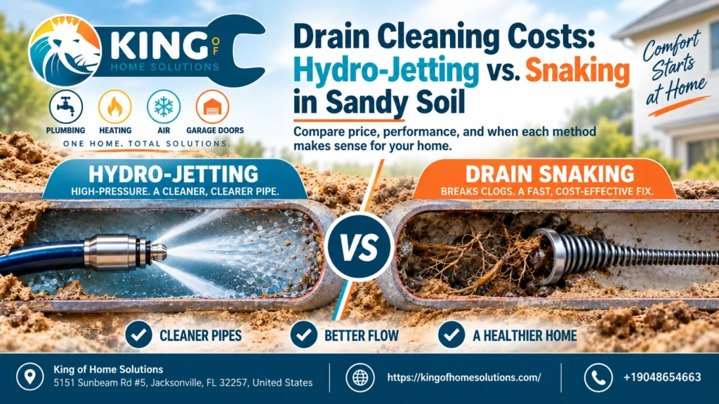 Drain Cleaning Costs: Hydro-Jetting vs. Snaking 2 