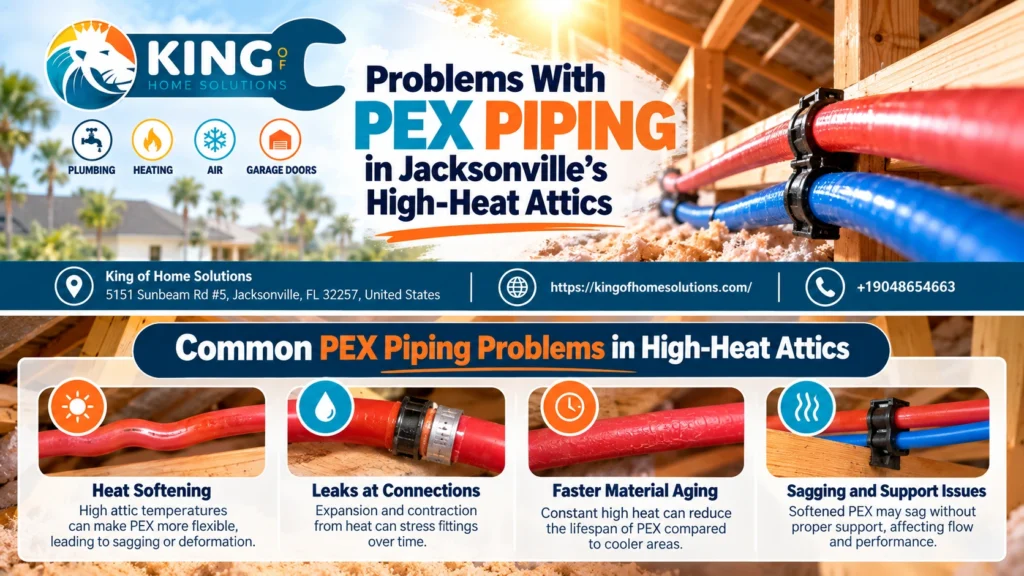 PEX Piping Problems in Jacksonville’s Hot Attics 2
