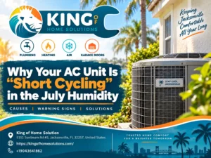 Why Your AC Unit Is “Short Cycling” in the July Humidity