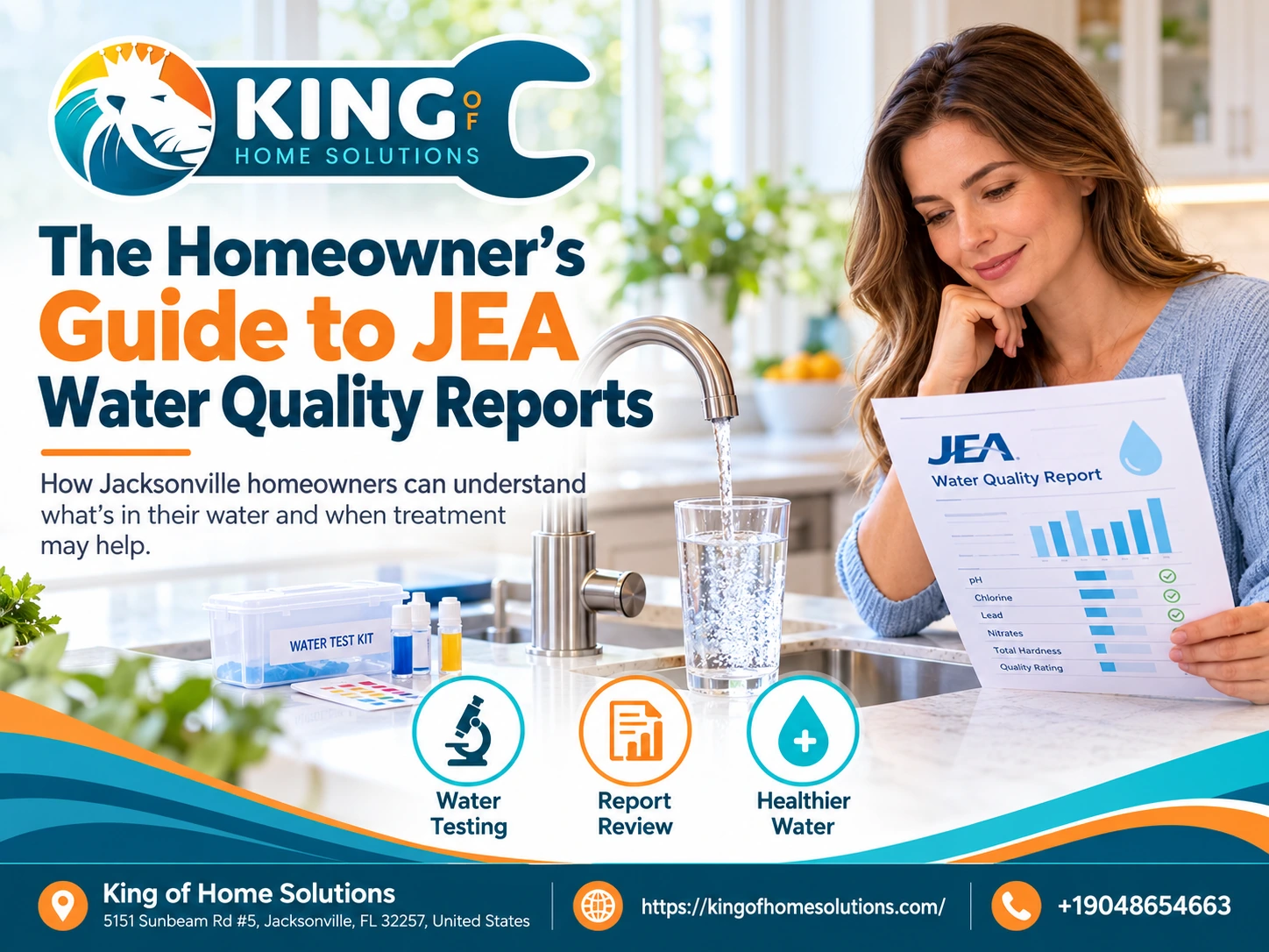 The Homeowner's Guide to JEA Water Quality Reports