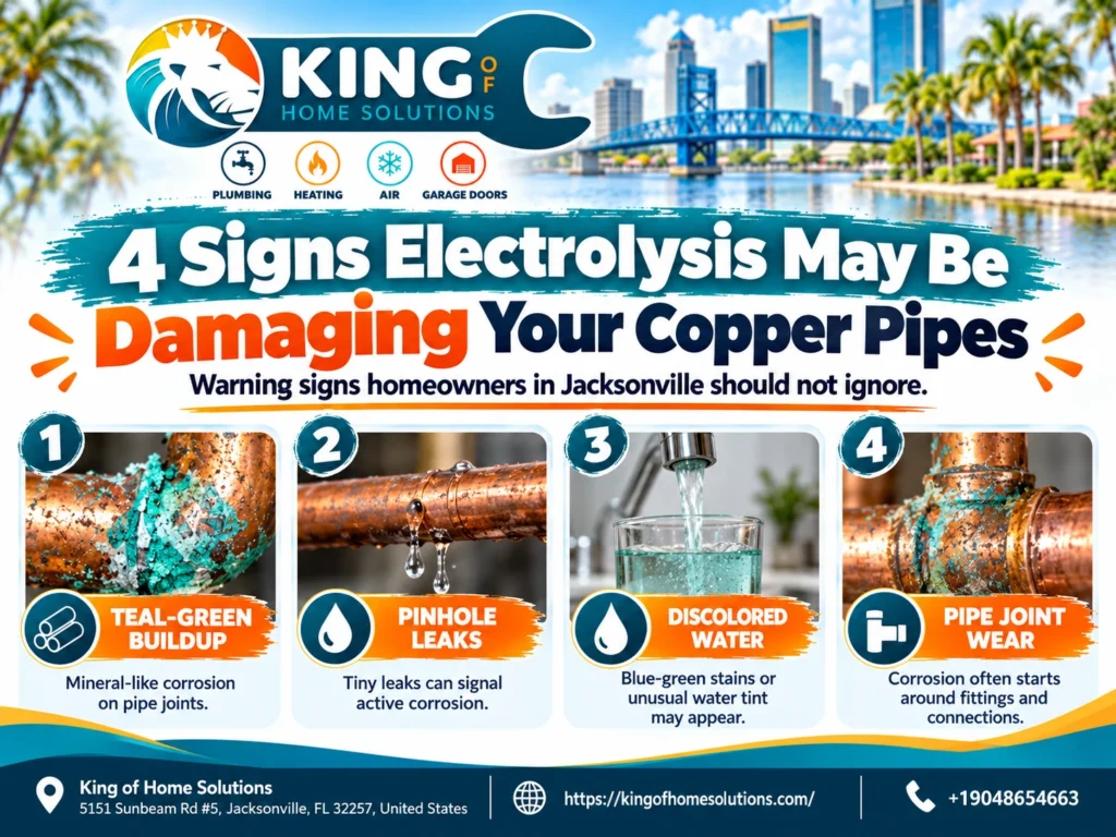 Jacksonville Copper Pipes: How Electrolysis Causes Corrosion